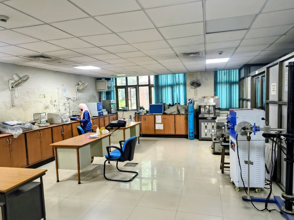 Synthesis and characterization lab image